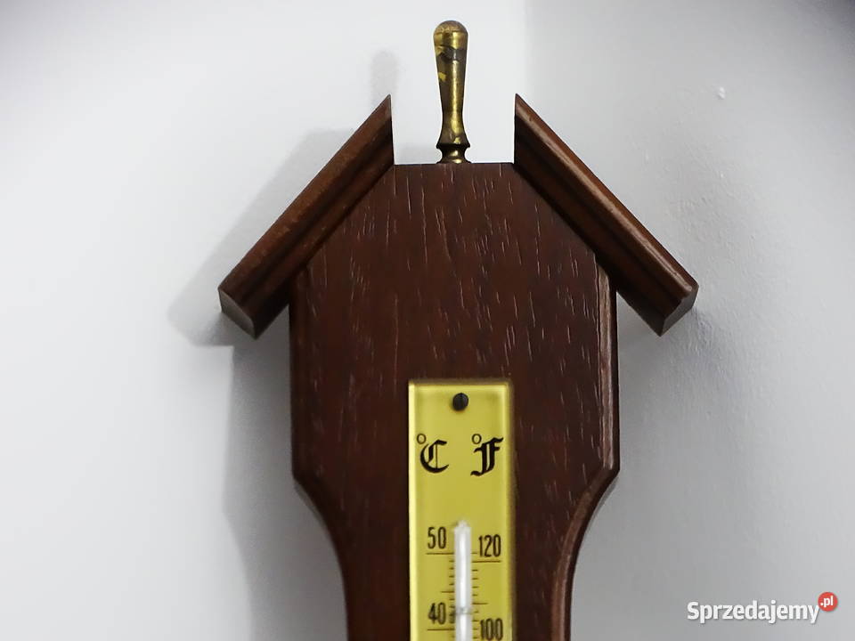 Analogowa stacja pogody termometr barometr lubelskie Biłgoraj