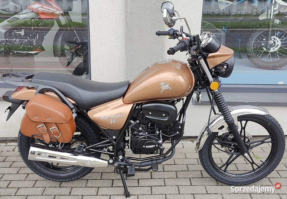 ROMET SOFT CHOPPER 50 EFI EURO 5 2025 SALON śląskie Bielsko-Biała sprzedam
