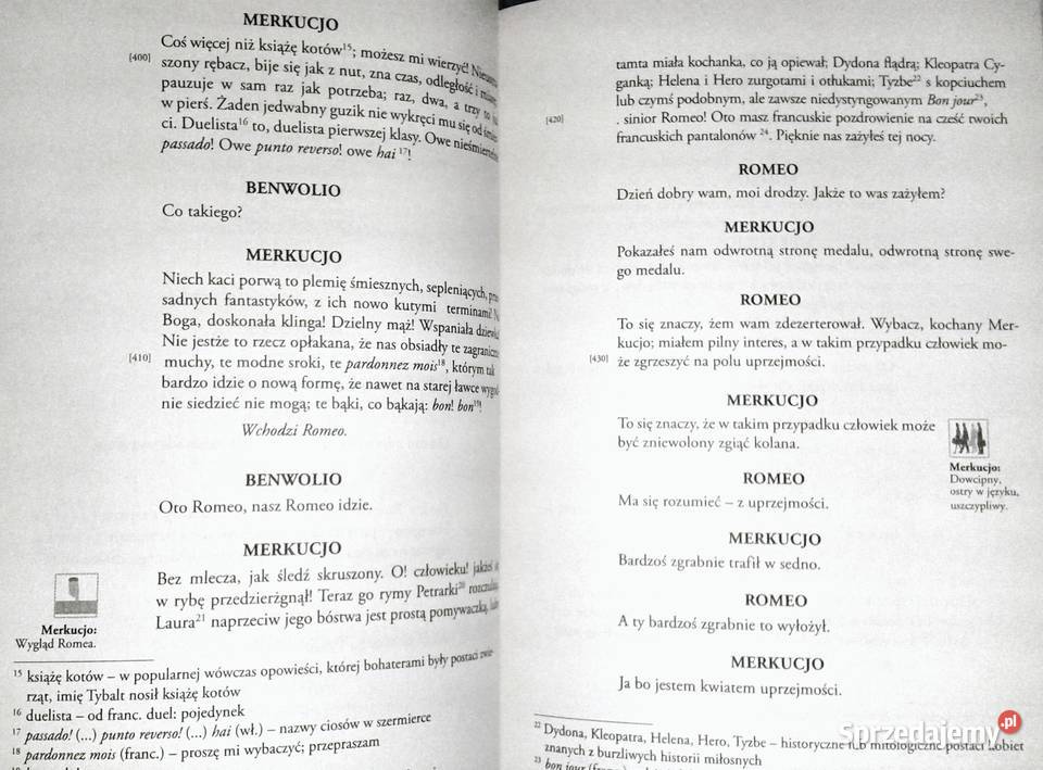 Romeo i Julia Lektura z opracowaniem William miękka Pozostałe lubelskie Chełm