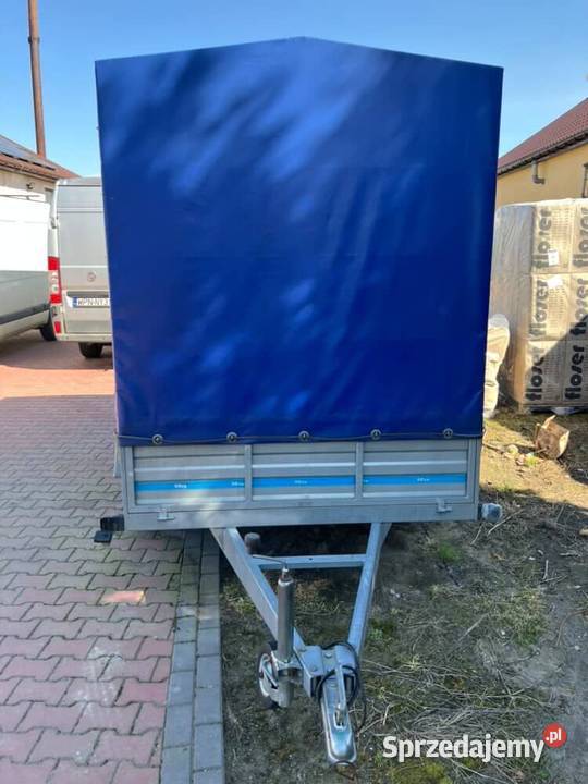 Przyczepka Lekka Dwuosiowa Tandem z Plandeką Baboszewo