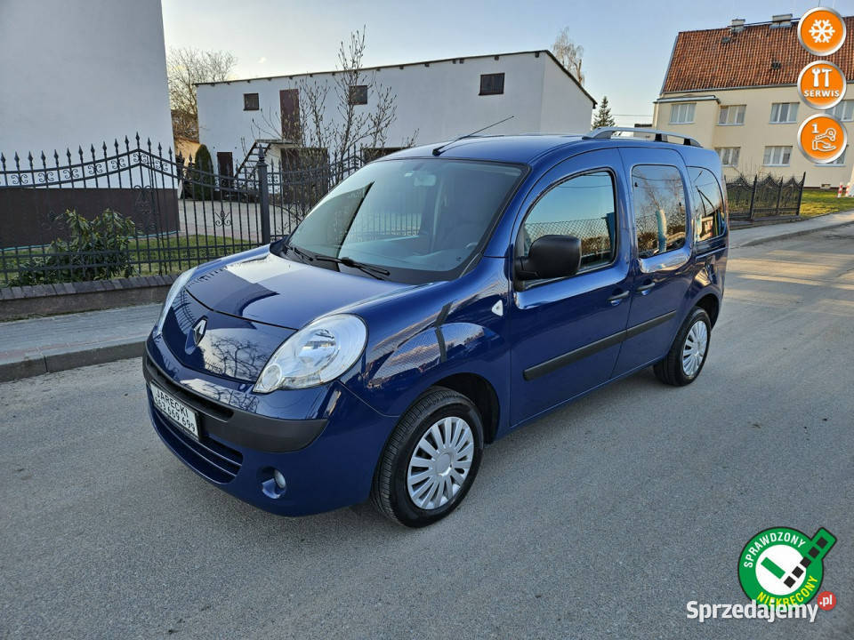 Renault Kangoo Opłacony Zdrowy Zadbany autoalarm warmińsko-mazurskie Kisielice