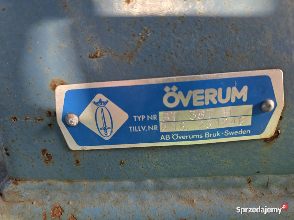 Pług 3 skibowy OVERUM BT 387 H zabez warmińsko-mazurskie Rudolfowo sprzedam