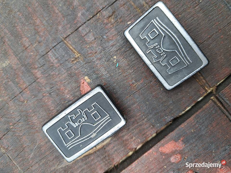 Emblematy VW Wolfsburg w błotnik para polo 2