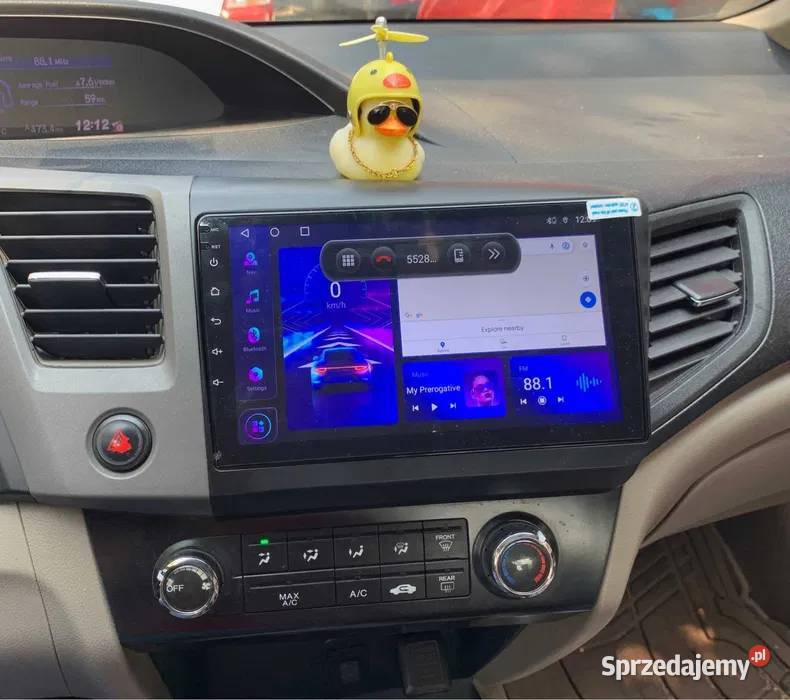 Radio Android 12 Honda Civic 1215r gps wifi Ożarowice