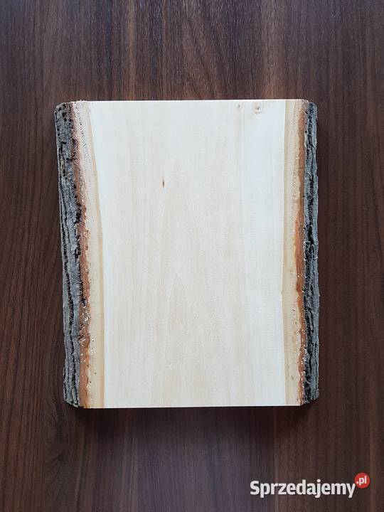 Deska lipowa z korą 25x125x25 rzeźba ikony Łódź