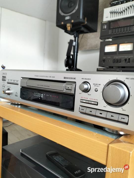 Deck Akai DX1200 z pilotem śląskie Wodzisław Śląski