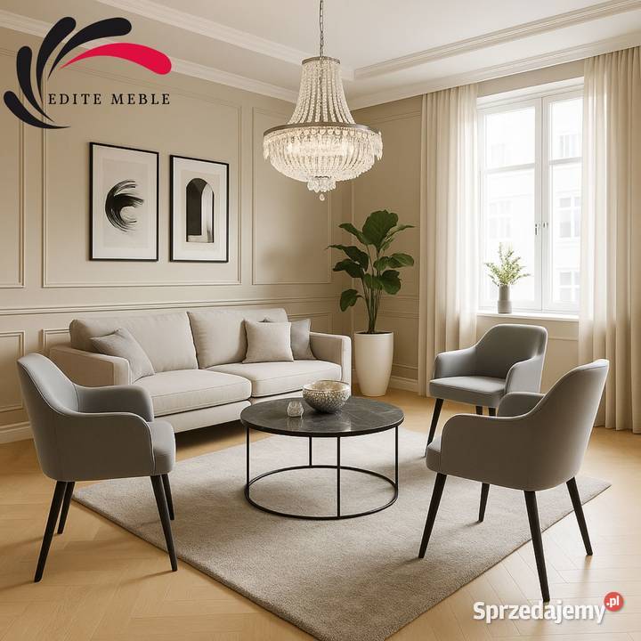 Krzesło Tapicerowane Premium KL9 Edite Meble 82cm Warszawa sprzedam