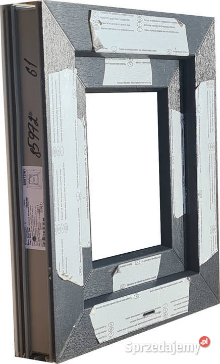 OKNA KacprzaK OKNO PCV 40X45 NOWE ZEW ANTRACYT Siedlce
