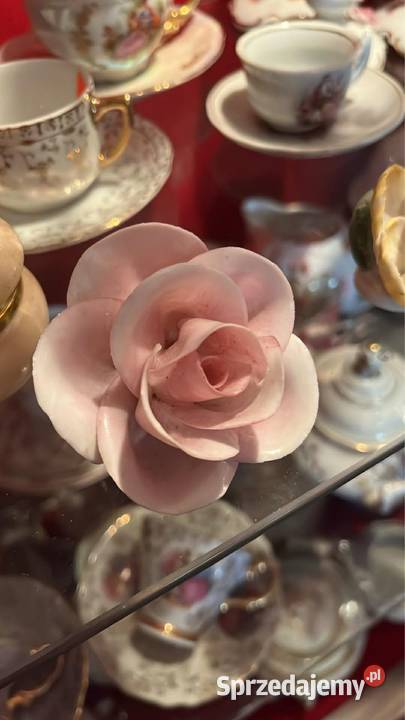 Porcelanowy kwiatek Syg Von SchierholzPlaue Gdańsk