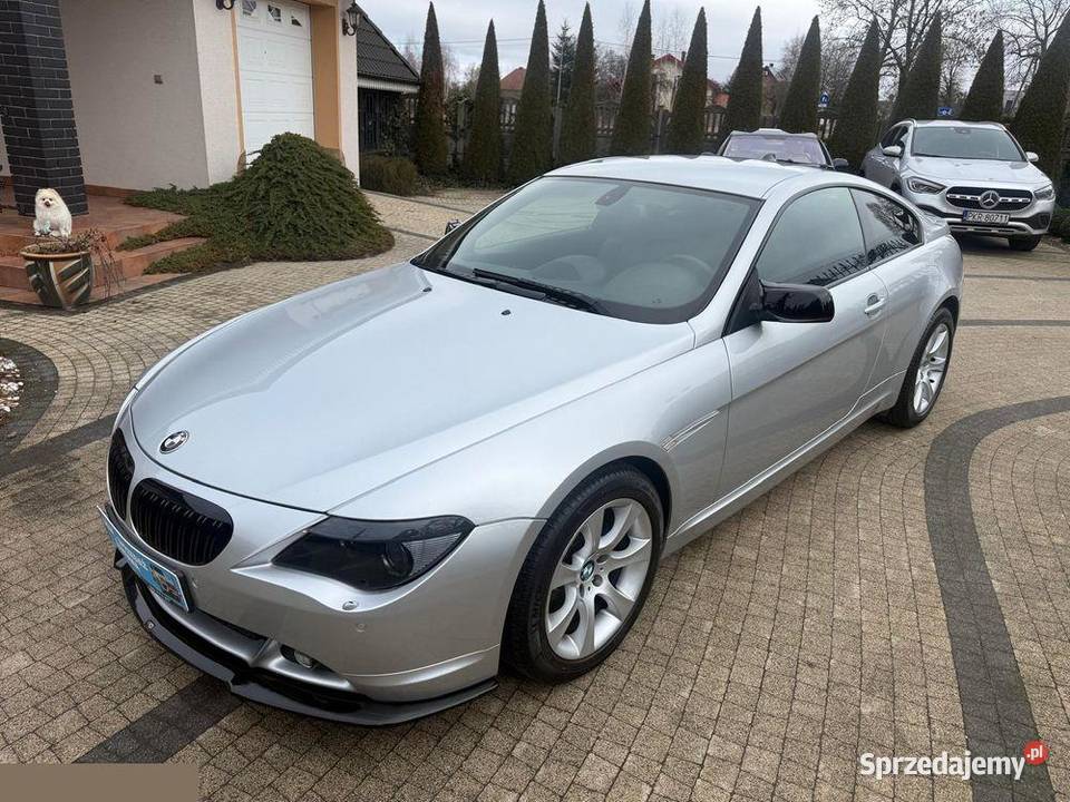 BMW Seria 6 630 i benzyna 258 2007r bezwypadkowy Krotoszyn