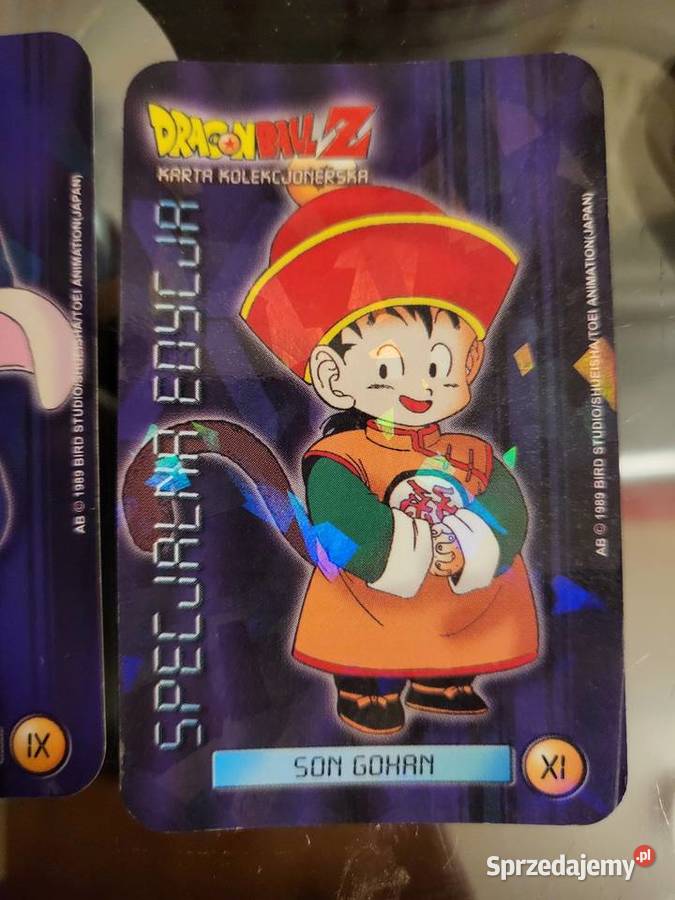 karty dragon ball z Son Goham xi Oolong IX Naik Lublin