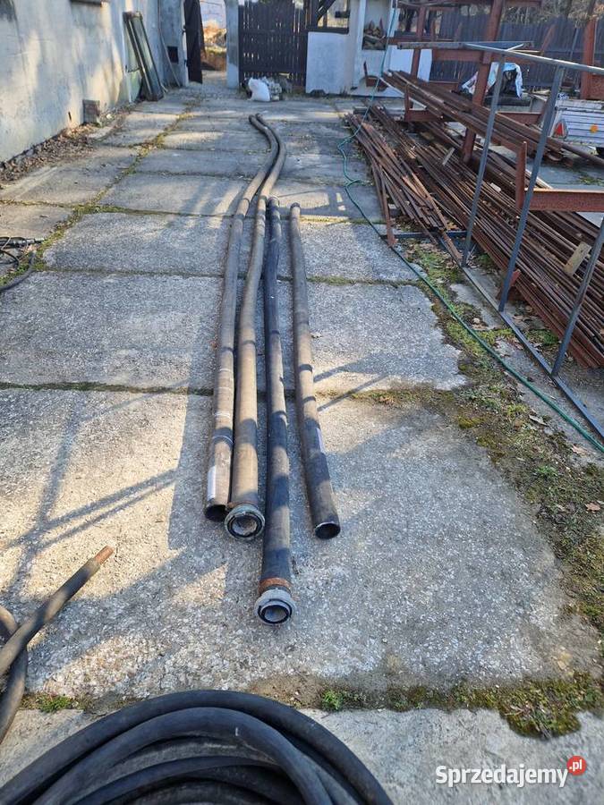 Węże gumowe zbrojone fi 100 fi 45 małopolskie Kalwaria Zebrzydowska