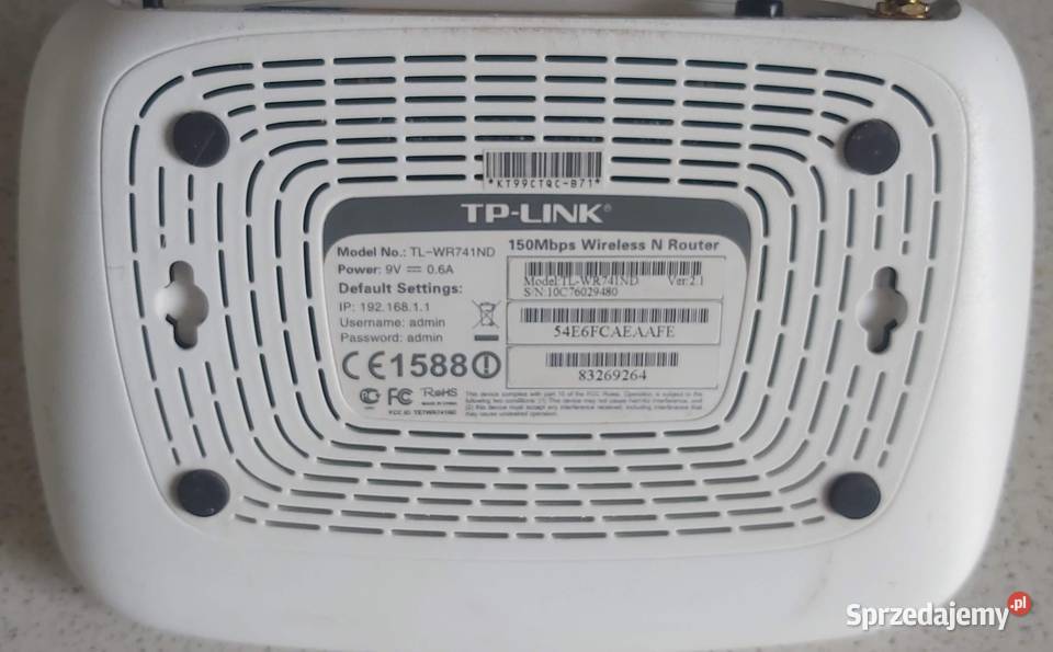Router TP Link TLWR741ND Chojnice