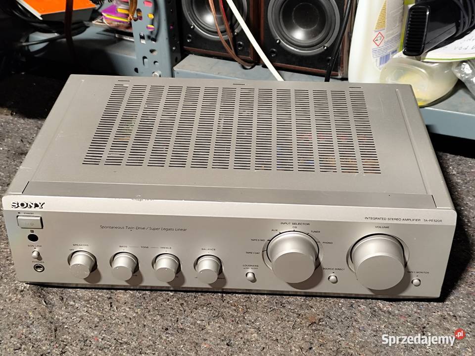 wzmacniacz Sony TAFE 520R Silver zachodniopomorskie Mosty