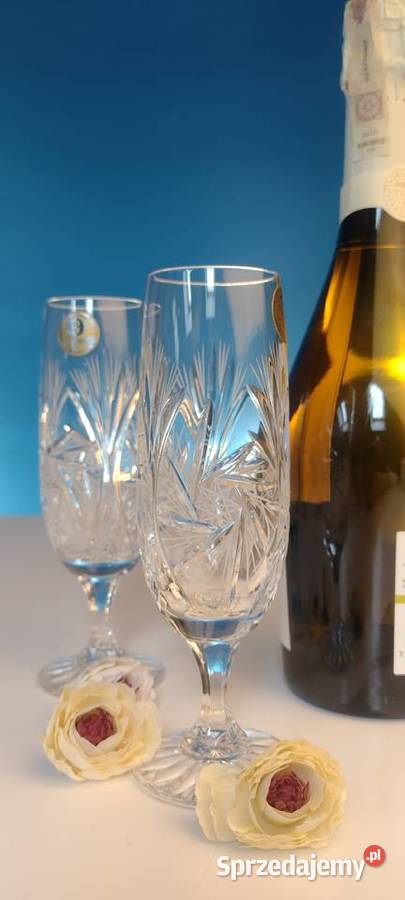 Kieliszki kryształowe styl Glamour Luksusowy lubelskie Radzyń Podlaski