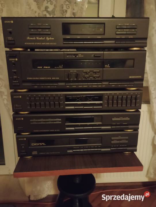 Wieża Diora seria 500 kultowy zestaw audio hifi dolnośląskie Piława Górna sprzedam