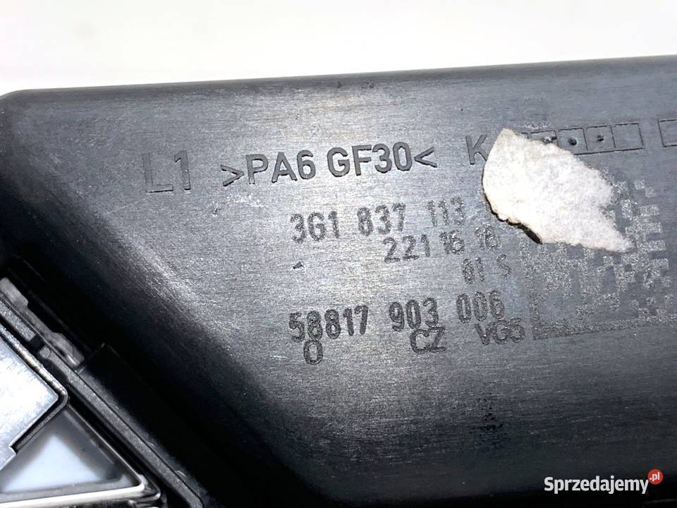KLAMKA WEWNĘTRZNA LEWY PRZÓD VW PASSAT B8 sprzedam