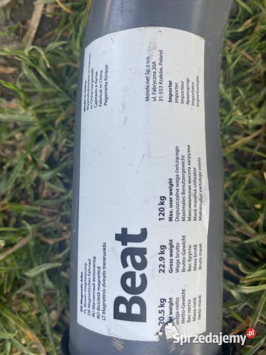 Rowerek magnetyczny Zipro Beat Pozostałe dolnośląskie sprzedam