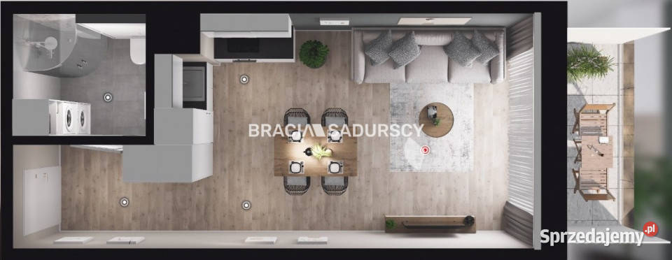 sprzedaży mieszkania Kraków 2878m2 1 pokój Piętro 4 Sprzedaż