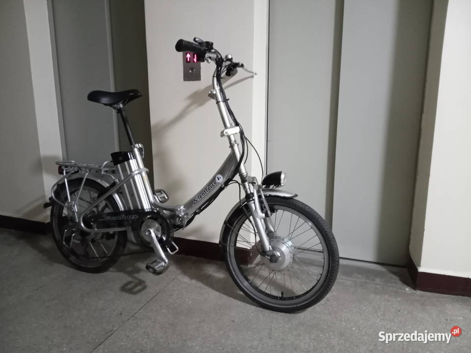 Składany ROWER ELEKTRYCZNY wyprodukowany w Warszawa