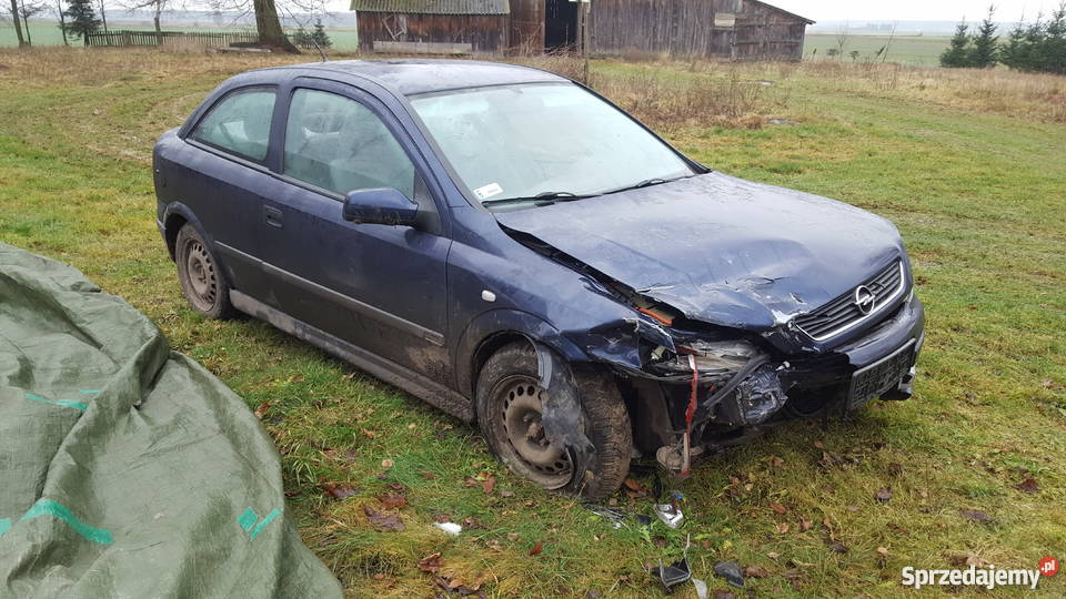 Uszkodzony Opel Astra G 16 16V wielofunkcyjna kierownica podlaskie Białystok