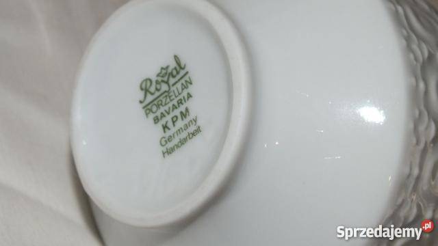 Biały ręcznie robiony ceramiczny wazon Inowrocław