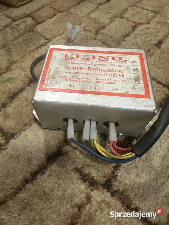 Przetwornica DCDC ASPT6A Układ elektryczny i zapłon