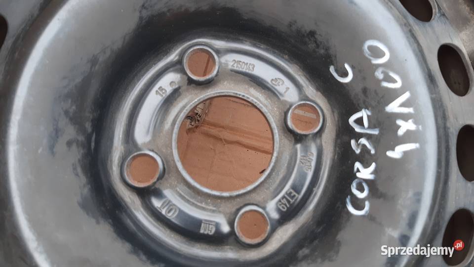 koło zapasowe R15 dojazdowe opel 4x100 et49 dolnośląskie Dębno
