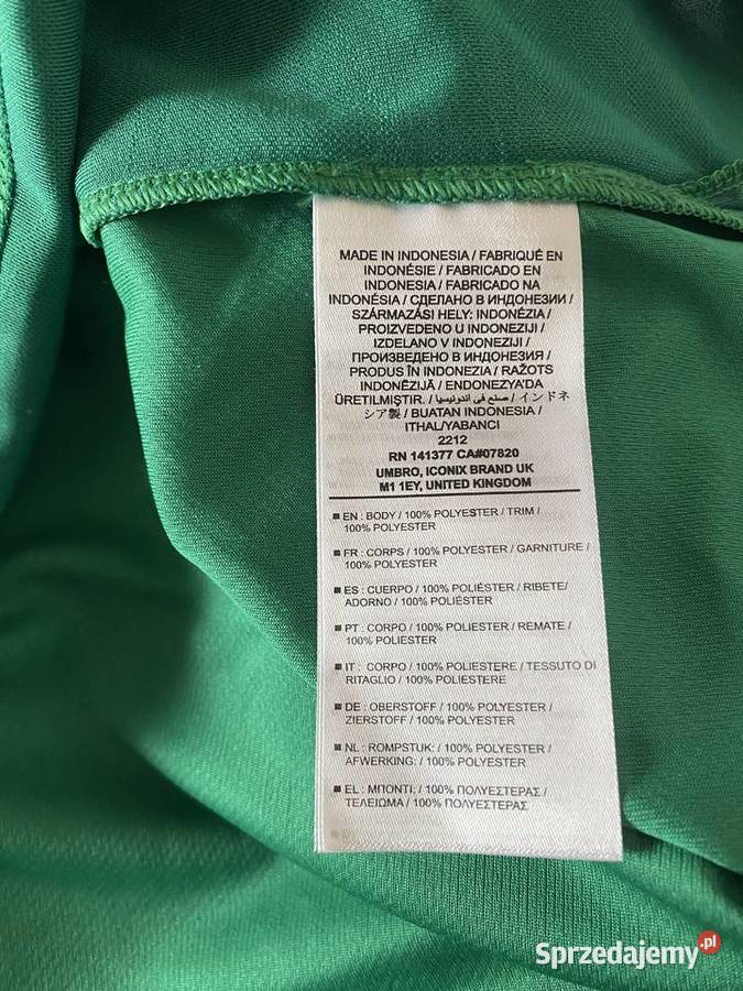IRLANDIA 2022 2023 ML Umbro NOWA z metkami sprzedam