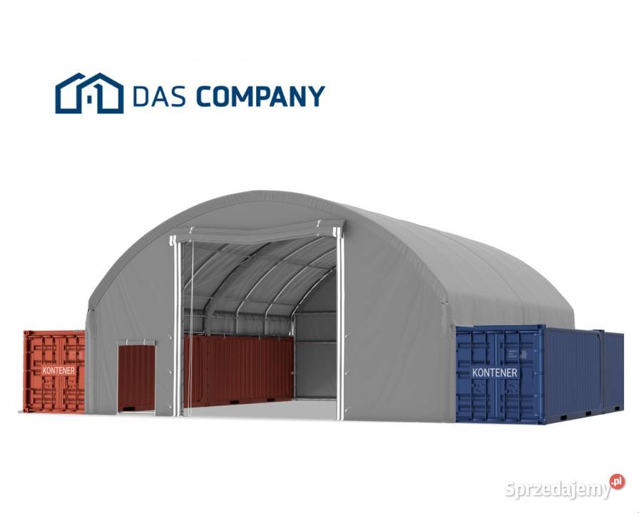 10x12m Namiot ZADASZENIE do kontener mazowieckie Warszawa
