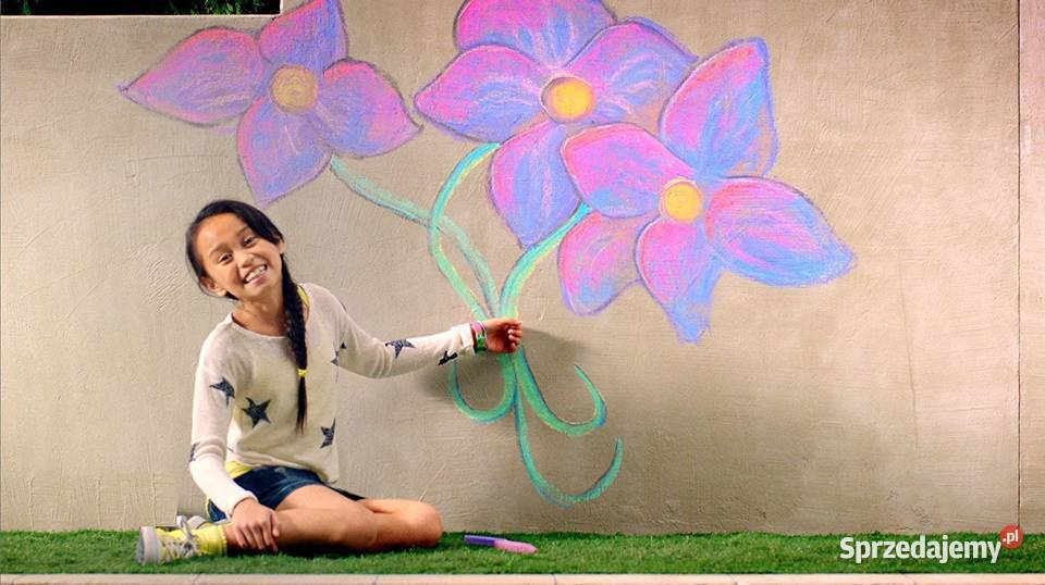 Kreda Chodnikowa 64 Kolorów Zmywalna Crayola Mogilany