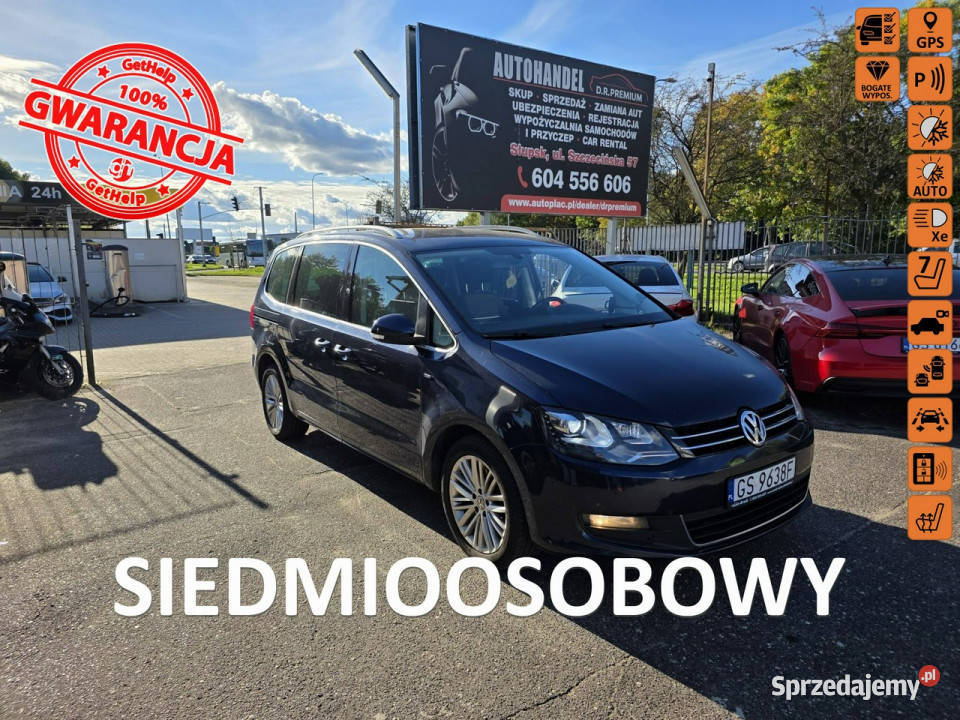 Volkswagen Sharan 20 TDI 140 Assystent ABS pomorskie Słupsk