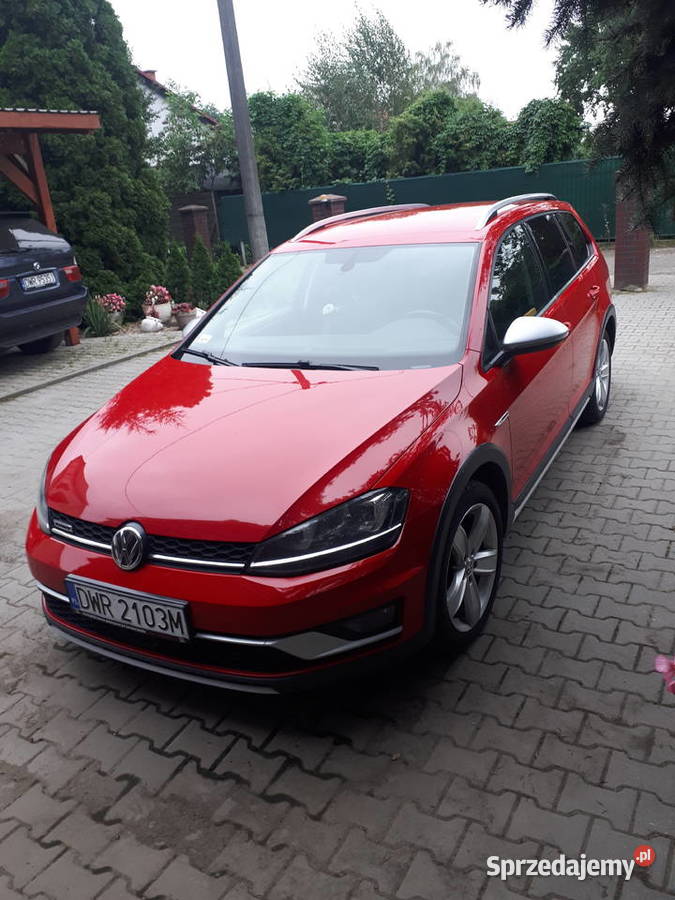 Vw Golf VII Alltrack 184 bezwypadkowe DSG bluetooth Wrocław