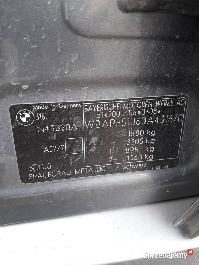 BMW Seria 3 318i Kalisz sprzedam