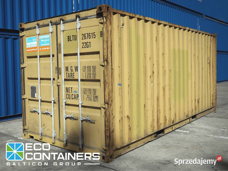 Kontener morskimagazyn 20DC używany Olsztyn sprzedam