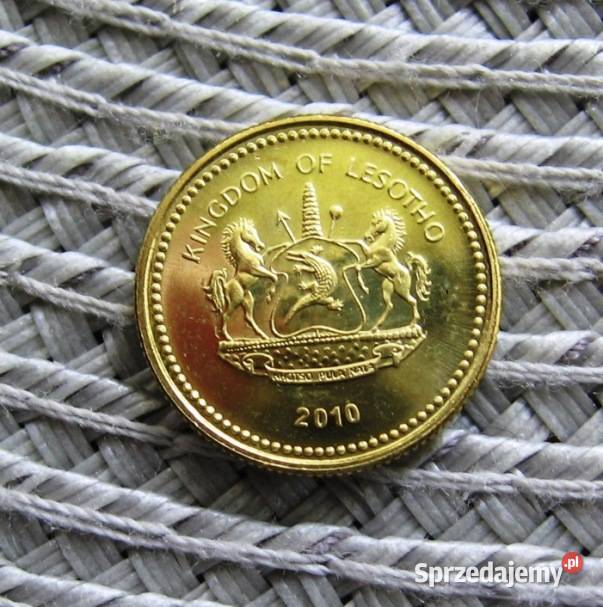 Lesotho 10 Lisente 2010r Mennicza wielkopolskie sprzedam