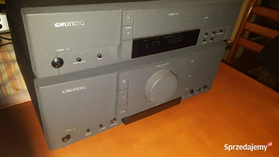 GRUNDIG 210 Zestaw wzmacniacz tuner Żory
