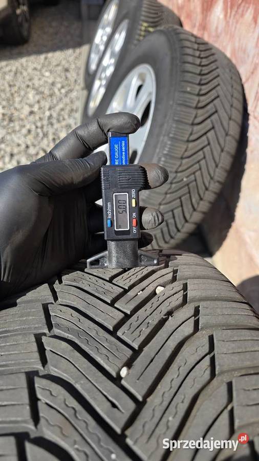 Alufelgi z oponami zimowymi Michelin 16 Rozstaw śląskie Czechowice-Dziedzice