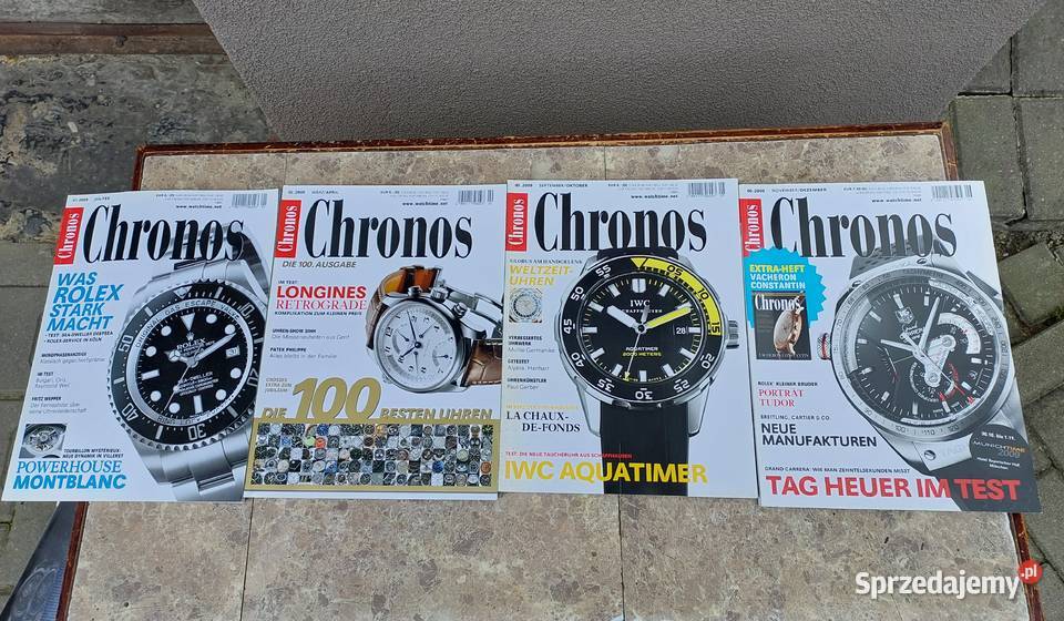 Czasopisma niemieckie Chronos zestaw 13 lata Tczew