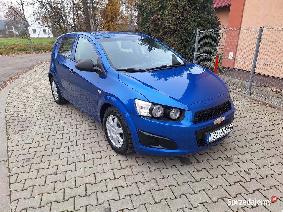 CHEVROLET AVEO 12 BENZYNAZAREJESTROWANYNOWE welurowa tapicerka lubelskie