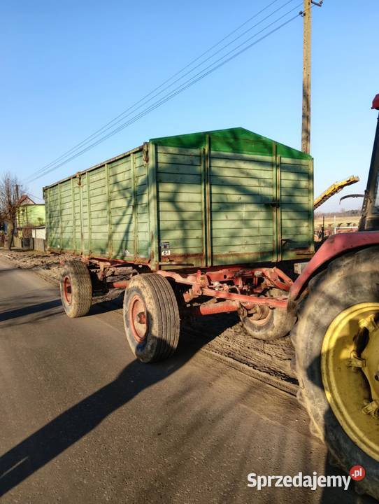 Przyczepa rolnicza Niemiecka nieuszkodzony Maszyny rolnicze