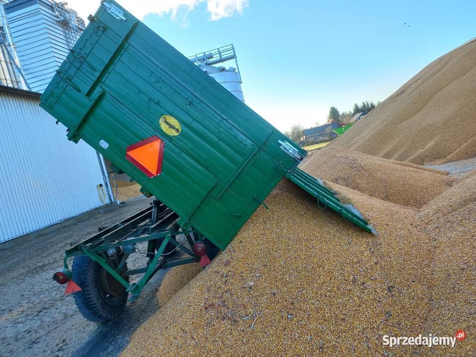 Przyczepa rolnicza wywrotka ładowność 10T nieuszkodzony lubelskie Zamość