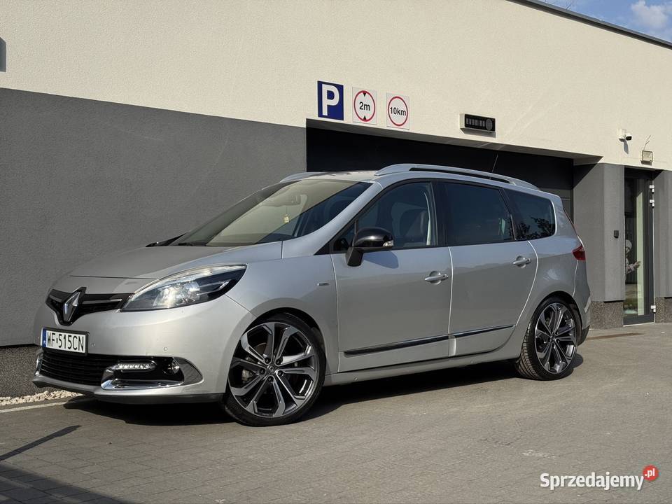 Renault Grand Scenic III lift Bose 16 dci 130 82 radio Warszawa