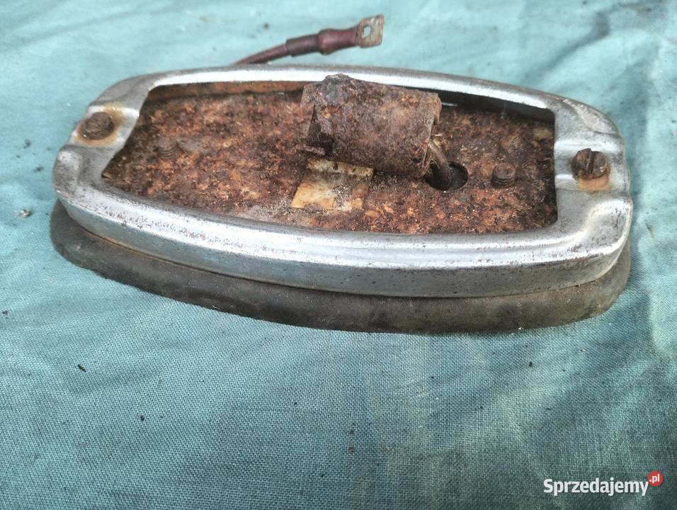 Ramka lampy lampa Warszawa Pobieda Syrena Koło