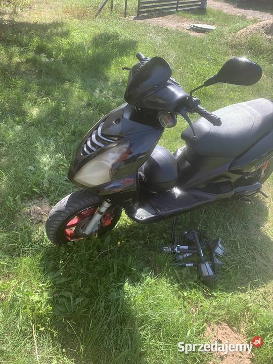 sprzedam skutera 80cc 2t czarny Płońsk