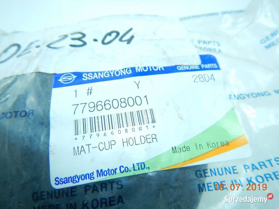 UCHWYT NA KUBEK SSANGYONG REXTON 0106 ASO osobowe
