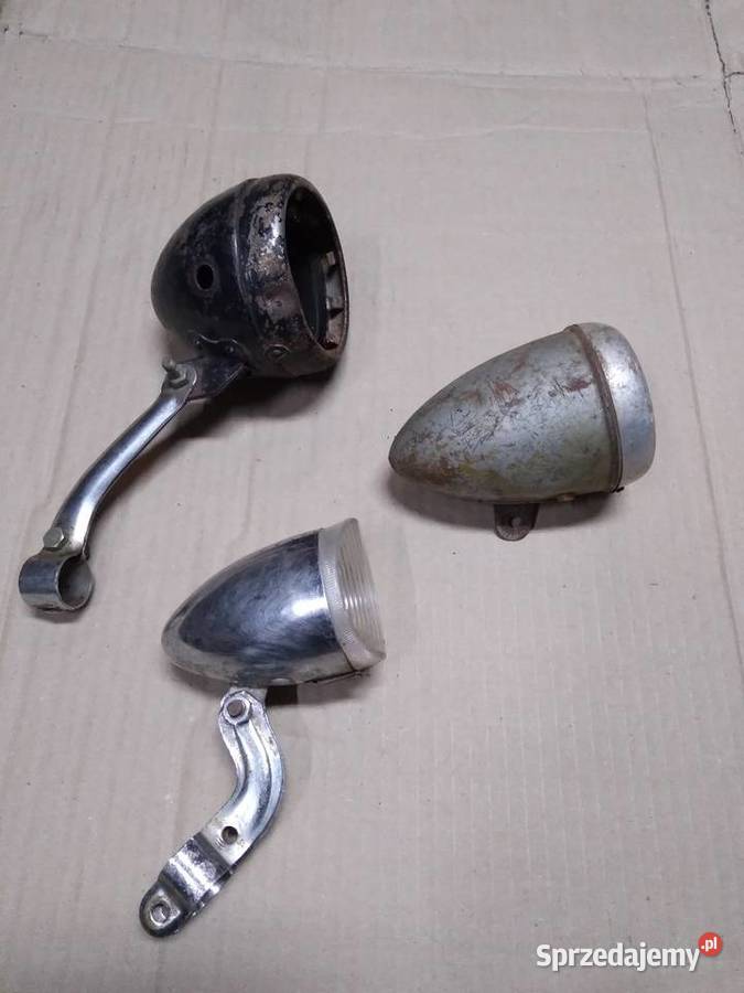Stara lampa rowerowa Krosno