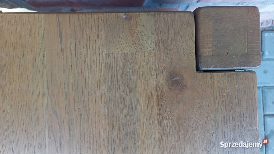 Dębowy stolik kawowy kwadratowy HH 724 Gawroniec