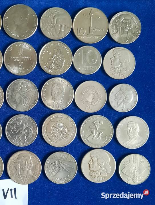 Zestaw VII Monet PRL x37 sztuki Gliwice