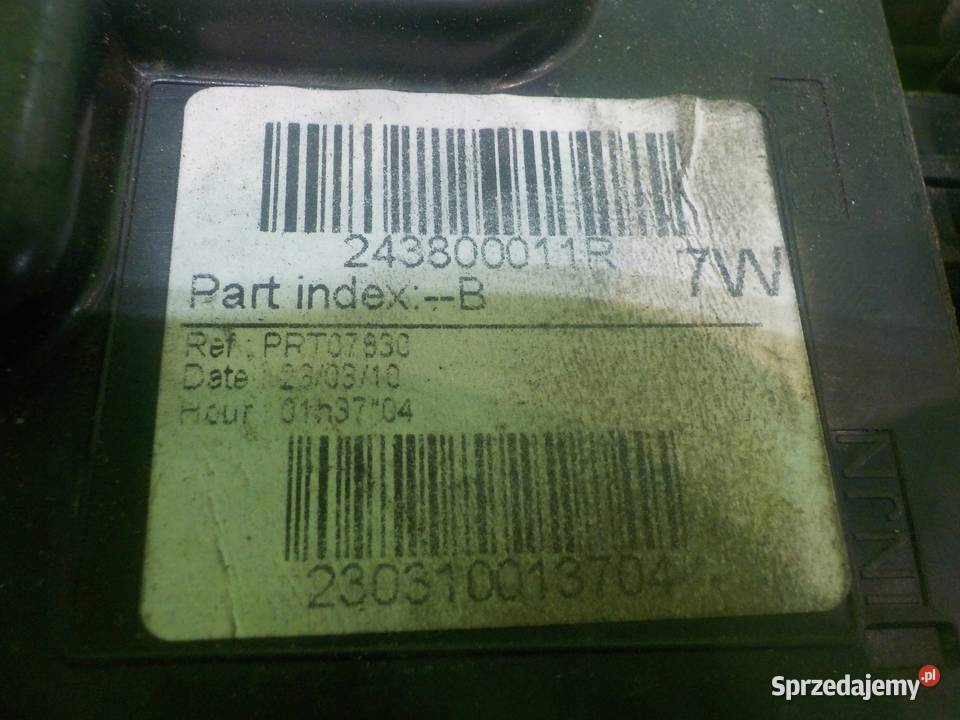 GRAND SCENIC III 15 DCI 10r 5D skrzynka Suków